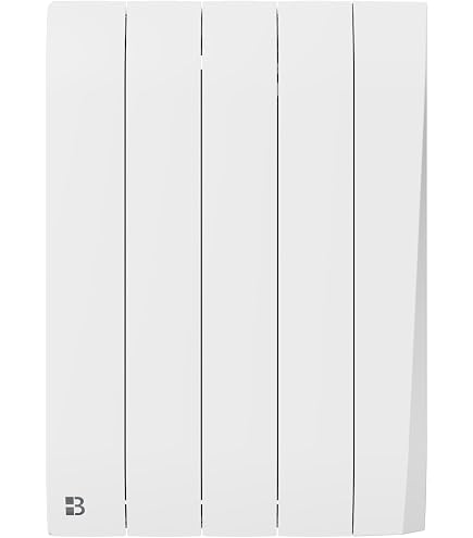 Radiateur Sèche-Serviettes Noirot Anuri 1200W - Soufflant, Programmable - Fabriqué En France - Blanc