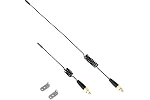 LCX Racing 1/10th RC Crawler Auto Metallo Antenna Filo Aggiornamenti Accessori per Traxxas TRX4 TRX6 Axial SCX10 II SCX10 III Redcat Gen7 Gen8 HPI, Aggiornamenti Parti Accessori