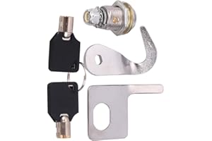 Baceyong 1 lucchetto Tour-Pak per moto con 2 chiavi, compatibile con Ha-rley Touring Road King Electra Street Road Glide