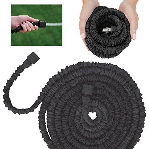 spécifications Generic O-1-o-3444-o Ing Gun 7 paramètres Ray Wat Paramètre de Tuyau Noir 15 m 15,2 m Flexible Pi Spray Pistolet Pomme den EXP Jardin Extensible NV 1001003444-nhuk17 _ 936