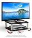 Produktbild RICOO TV Ständer Drehteller Fernsehtisch Fernsehstand Drehbar FS052-B Fernseher Stand Tisch Aufsatz Podest Flachbildfernseher PC Monitor Drehscheibe Drehplatte Bildschirm Erhöhung Universal Schwarz