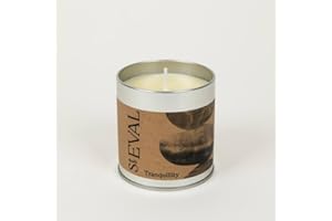 ST EVAL St. Eval | Tranquility Scented Tin Candle | Floral, Spicy and Calming Fragrance | Made in Cornwall | 45 Hours Burn Time| Great Gift