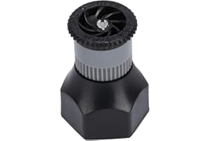 AUNMAS G1 / 2in DN15 Rociadores enterrados Rosca Hembra Rociadores enterrados Boquilla de riego de jardín de riego Ajustable