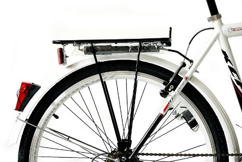 26″ KCP CITYBIKE TREKKINGRAD HERRENFAHRRAD WILD CAT schwarz weiss – 66 cm (26 Zoll) - 3