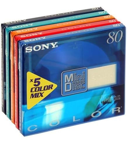 Minidisc - Sony 80 Min 5 Stück: Amazon.de: Elektronik & Foto