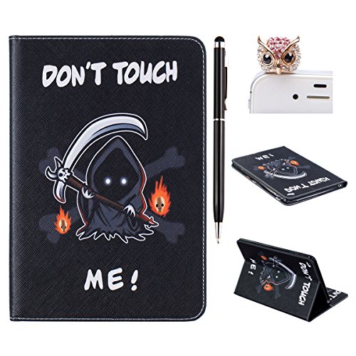 Felfy Custodia iPad Mini 4 in Pelle,iPad Mini 4 Cover Portafoglio, Colorate Pittura Design Portafoglio Elegante PU Leather Bookstyle Case Flip Protettivo Stand Magnetico Card Slot Case