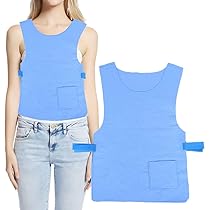 Giubbotto Raffreddamento Attività Esterne Giubbotto Refrigerante Sportivo - Gilet Fresco Con 20 Sacchetti Ghiaccio, Uomo E Donna, Per Esterno E Sport