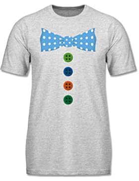 Anlässe Kind - Clown Kostüm Blaue Fliege - Jungen T-Shirt