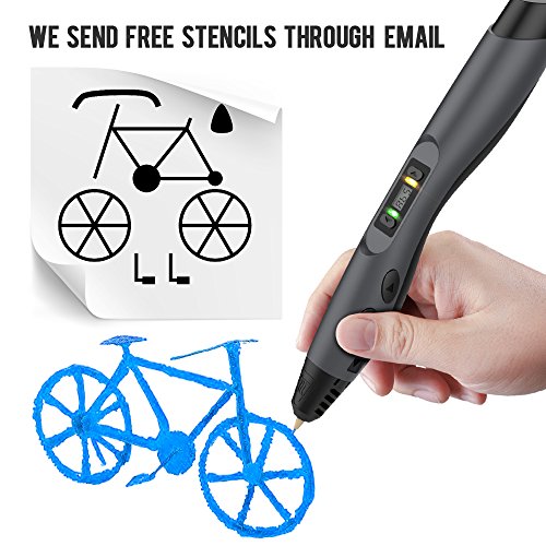 3D Drucker Stift ,Sunlu DIY Scribbler 3D Stereoscopic Printing Pen mit LCD-Bildschirm - 5