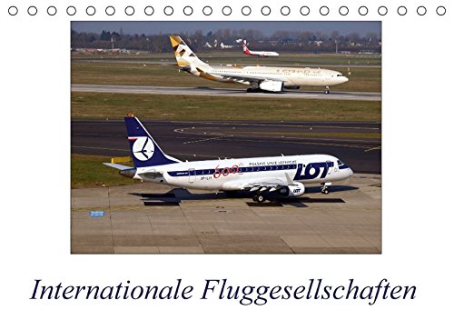 Preisvergleich Produktbild CALVENDO Technologie: Internationale Fluggesellschaften (Tischkalender 2017 DIN A5 quer): Mobilität auf allerhöchstem Niveau. (Monatskalender, 14 Seiten )