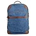 Produktbild WY-AYNG Laptop Rucksack, Unisex Leinentaschen Outdoor-Freizeittasche, Geeignet für Das Einkaufen Lernen,Blue,31 * 12 * 43cm