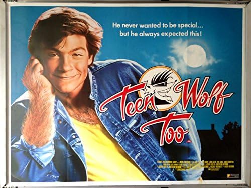 Cinema Poster: TEEN WOLF TOO 1988 (Quad) Jason Bateman Kim Darby John Astin