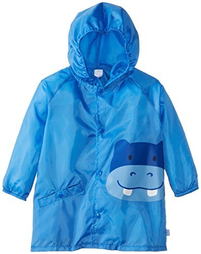 i play. Baby-Boys Infant On Safari Lightweight Pocket Raincoat, Blue Hippo, 3T/4T (3-4 Years) Color: Blue Hippo Size: 3T/4T (3-4 Years)