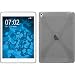 Produktbild PhoneNatic Case für Apple iPad Pro 9.7 Hülle Silikon grau X-Style Cover iPad Pro 9.7 Tasche + 2 Schutzfolien