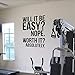 Produktbild Waofe Zitate Wandaufkleber Trauer Absolut Inspirational Fitness   Poster Vinyl Wand Große Gym Boxing Brief Wandaufkleber 42 * 66 Cm