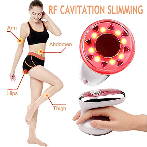 SYANG Ultrasonique Minceur Massage,3 en 1 Masseur Infrarouge Ultrasons Électrique pour Corps Minceur Appareil de Massage Enlèvement de Graisse Raffermissante/Brûler Les Graisses/Shaping