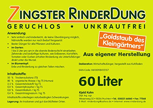 Zingster Rinderdung 25 kg
