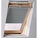 Produktbild Verdunkelungsrollo: Rollo für Velux Dachfenster Hellgrau 50x77 cm - 204 - GGL GPL GTL GXL GGU GPU GTU GXU