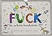 Produktbild FUCK – Der verfluchte Ausmalkalender 2019: Woche für Woche richtig kreativ abkotzen