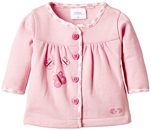 Twins Baby Girls Long Sleeve Sweatshirt, Pink (Rosé ), 6-9 Months (Manufacturer size: 74)