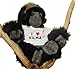 Produktbild Gorilla Plüschtier mit T-shirt mit Aufschrift Ich liebe Vilma (Vorname/Zuname/Spitzname)