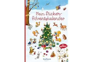 KAUFMANN ERNST VLG GMBH Mein Sticker-Adventskalender: Über 300 Sticker + Stickerheft-Adventskalender (Mein Stickerbuch)