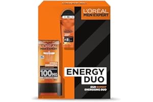 L'ORÉAL L'Oreal Men Expert Energy Duo Gift Set - 1x Hydra Energetic Shower Gel, 1x Thermic Resist Anti-Perspirant Roll On Deodrant
