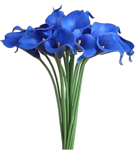 12 Bouquets Fiori Artificiali Calla ODIWEN - 34cm, 7 Steli Per Mazzo - Decorazione Interni Ed Esterni - Foto 10