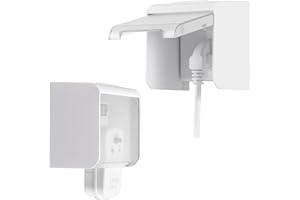 ORRDIFFI Sockets Outdoor Rain Cover Waterproof, Socket Protection Light Switch Cover 86 Type Socket Cover, Waterproof Socket Cover for Outdoor Sockets Kitchen Bathroom (Transparent)