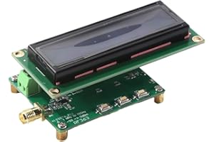 HEBEOT Misuratore di potenza RF Calibrazione Misurazione di potenza RF 1MHz a 10GHz Gamma di potenza regolabile di -50 ~ 0dBm Misurazione di radiofrequenza a pulsante