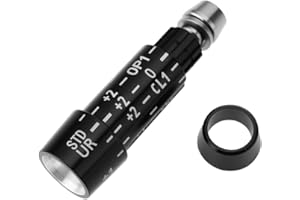 ‎THE LORD OF THE TOOLS The Lord of the Tools 0,9 cm rechte Golfschafthülse Golfschaft Fairway Adapter kompatibel mit Srixon ZX7 Z565 Z765 Driver