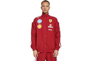 PUMA Scuderia Ferrari F1 2025 Fahrer T7 Oversized Jacke - Rot