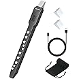 KONIX Digital Wind Instrument, DC02 Pro Electronic Wind Instrument Set with Removable Nozzle and Rechargeable Battery, Built-in 10 Musical Instrument Tones, Black