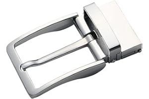 Perfeclan Fibbia per cinturo Reversibile Sostituzione Fibbia per cinturo a