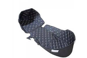 Tongyaoyao Für XMAX300 XMAX400 XMAX125 X-MAX XMAX 300 400 125 Tricity 300 Motorrad Hinten Kofferraum Eimer Lagerung Futter Matte Decke Kissen Leder Pad Zubehör (Beige)