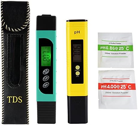 XCSOURCE 3in1 TDS+EC+Temp Meter and Ph Meter with Auto Calibration Button, Digital Accuracy Water Quality Monitor Pen Style Portable Tester BI715