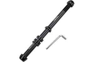 Eawfgtuw Bike Trainer - Spiedino per asse passante, 12 x 142-148 mm, in lega di alluminio, adattatore per ciclismo indoor P1.0/P1.5/P1.75, larghezza regolabile, accessori per attrezzature per esercizi