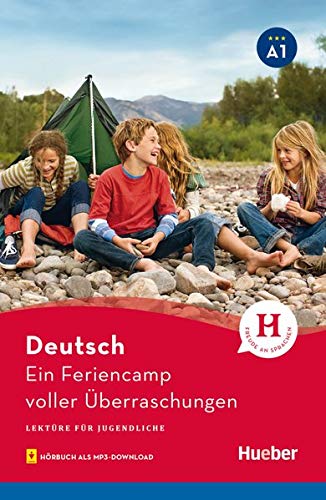 Lektüre A1 Ein Feriencamp# (Lectura ESO): Lektüre mit Audios online (Lecturas Aleman)