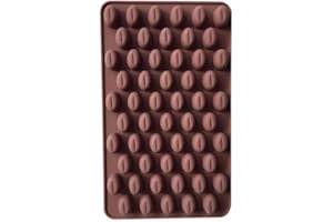 beijieaiguo Mini Grain De Café Forme Moule en Silicone Chocolat Ustensiles pour Cuisson Pâtisserie Décoration Glacée Bonbons Moule Couleur Aléatoire