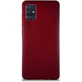 KZY İletişim Samsung Galaxy A51 ile Uyumlu Kılıf Soft Premier Renkli Silikon Kapak - M&uuml;rd&uuml;m