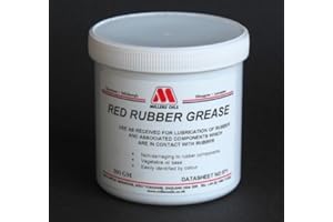 MILLERS OILS Red Rubber Grease (500g) ideal for brake pistons etc