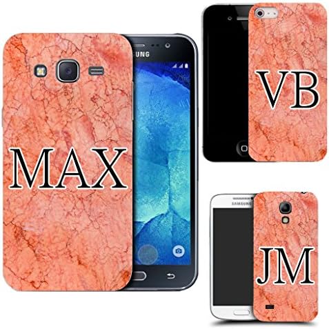 Huawei Y635 - personalised initial monogram phone case marble design ref 95
