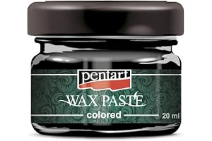 Pentart vaxpasta 20 ml svart, en