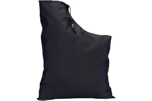 EIHI Sacco per aspiratore Soffiatore, Sacchetto per aspirafoglie, Sacchetto per Foglie con Cordino, Sacchetto di Raccolta Regolabile, per aspiratore Foglie da Giardino Soffiatore Foglie