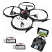 Produktbild UDI U818A Drohne Aufgerüstete Version mit WiFi FPV Einstiegslevel Drone mit HD Kamera Kopflosmodus Stabile Fliege RC Quadcopter Etra Batterie