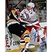 Produktbild NHL New York Rangers Adam Graves Überprüfen Pinguine Player Vertikal unterzeichnet Foto, 16 x 20