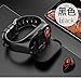 Produktbild HHJEKLL Intelligentes Armband Neue Smartwatch mit drahtlosen Kopfhörern Bluetooth In-Ear-Sportuhr Männer Männer Herzfrequenz Smart-Armband-Ohrhörer Für Android IOS