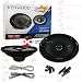 Brand New Kenwood Sport Series 6x9 6x9-INCH 3-way Car Audio Speakers PAIR 800W Max RS.6699.00