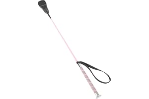 Garsent Ridpiska 68 Cm Ridsportdressyr med Halkfritt Handtag, Gummiarmband, PC Fiber Rod - Stabilt Grepp för Hästträning