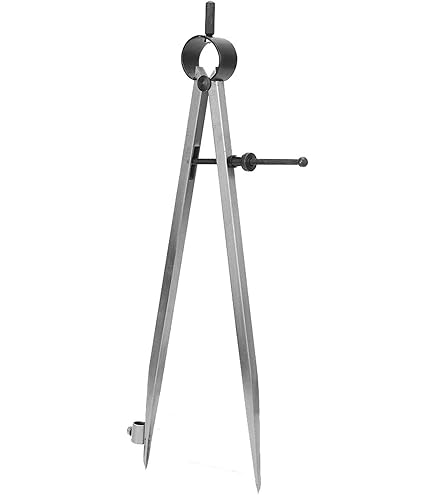 Flügelteiler Messschieber Kompass - Verstellbar Von 100-300mm Mit Stifthalter